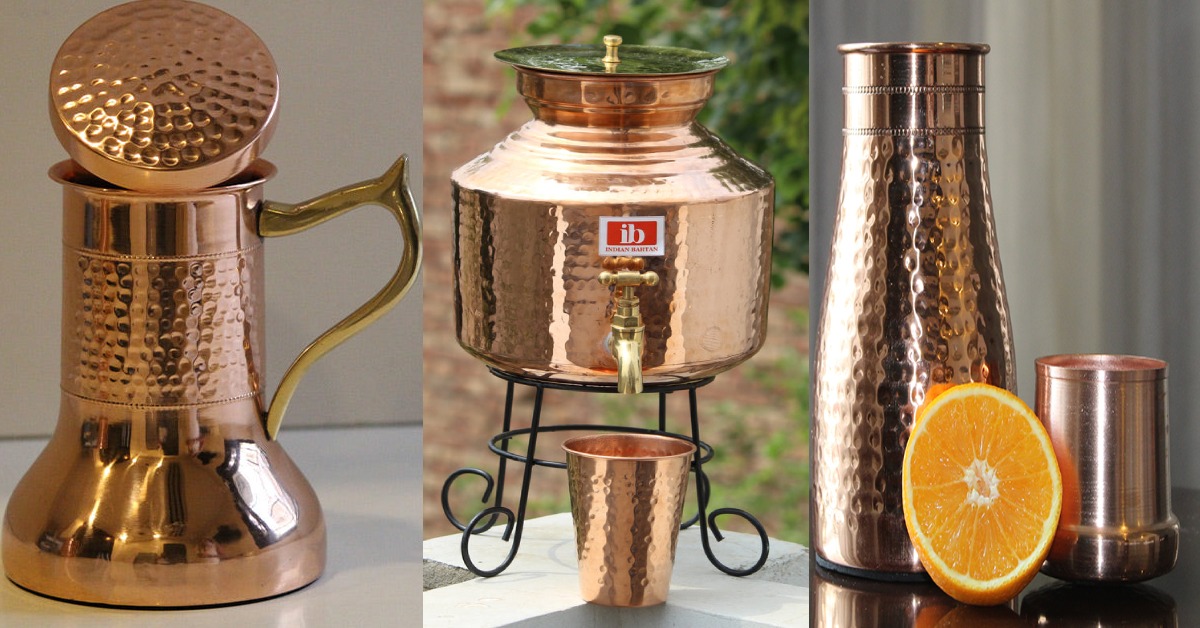 Copper Creations: Bottles and Vessels for Health and Style